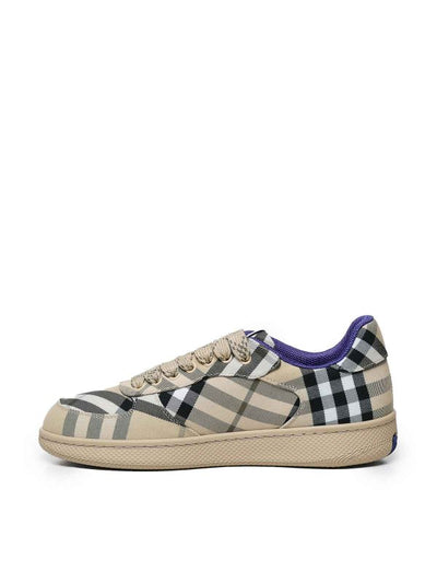 Sneakers  Con Motivo Check Vintage