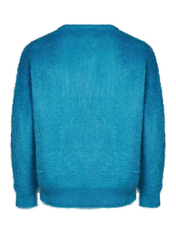 Maglione Girocollo Azzurro