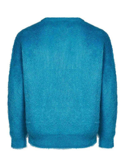 Maglione Girocollo Azzurro