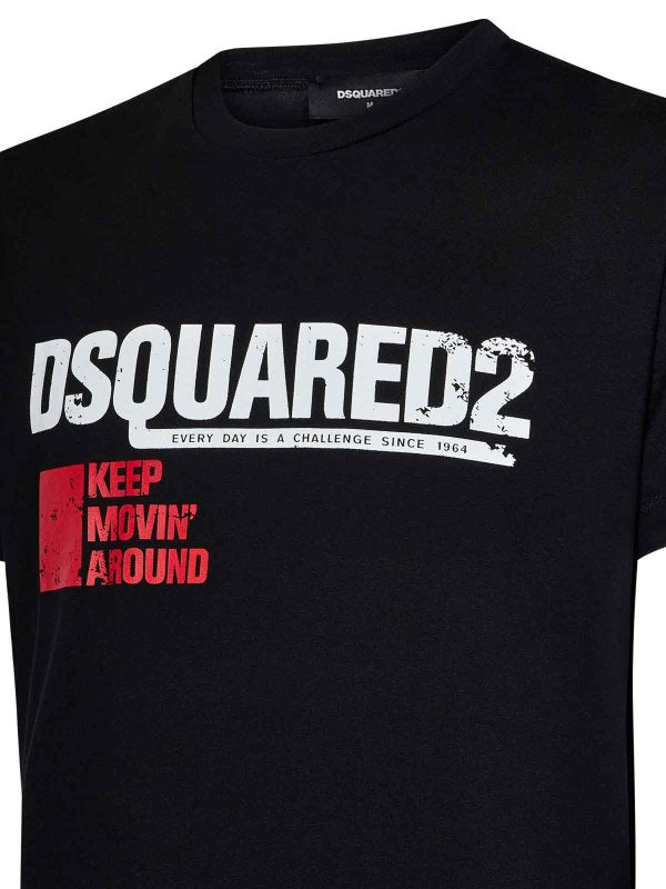 T-shirt Keep Moving Around