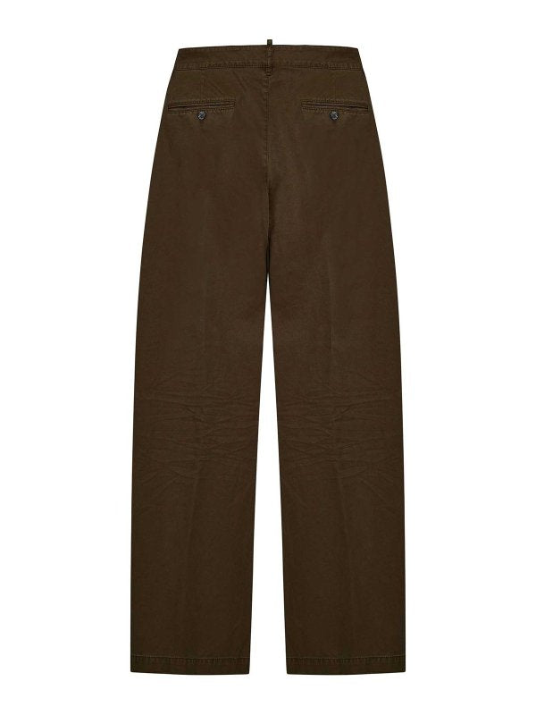 Pantaloni Big Chino Ampi Strappati