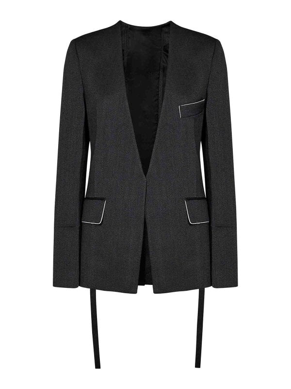 Blazer Senza Colletto