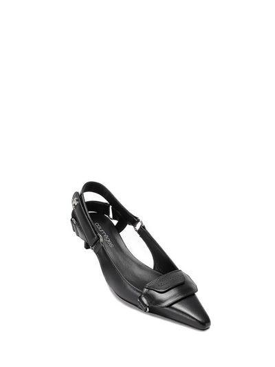 Slingback In Pelle Da Corsa