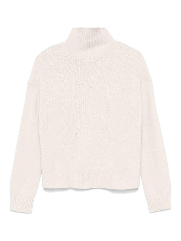 Maglia A Collo Alto In Misto Cashmere