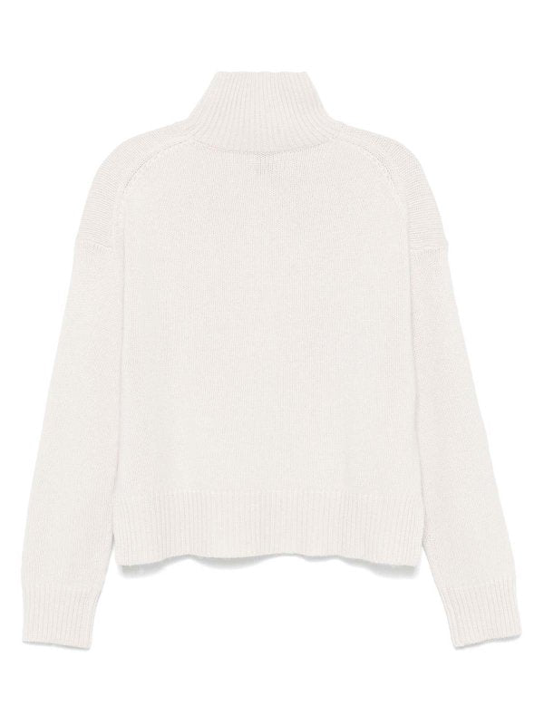 Maglia A Collo Alto In Misto Cashmere