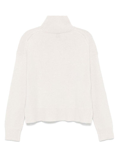 Maglia A Collo Alto In Misto Cashmere