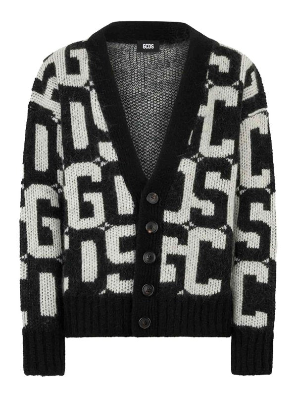 Cardigan Con Bottoni Con Monogramma