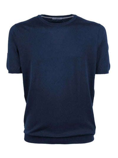 T-shirt Girocollo Blu