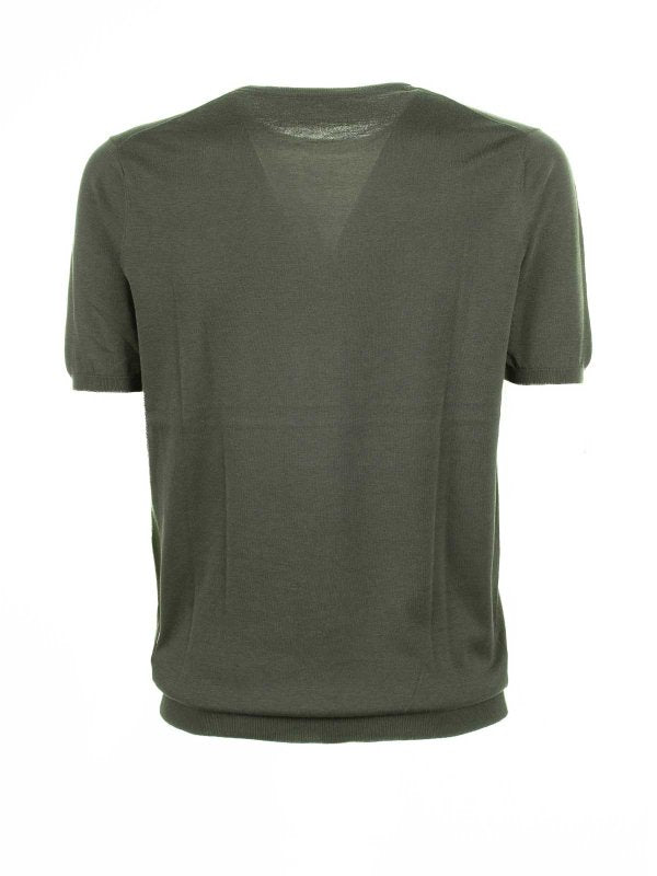 T-shirt Girocollo Verde