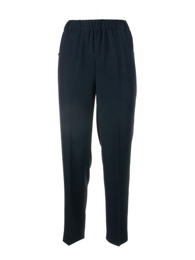 Pantalone Blu Navy Elastico