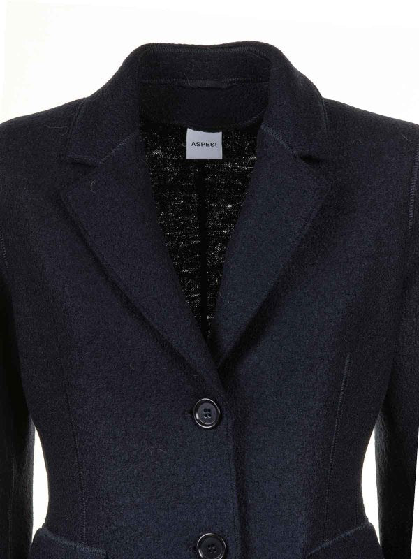 Giacca Monopetto Blu Navy Donna