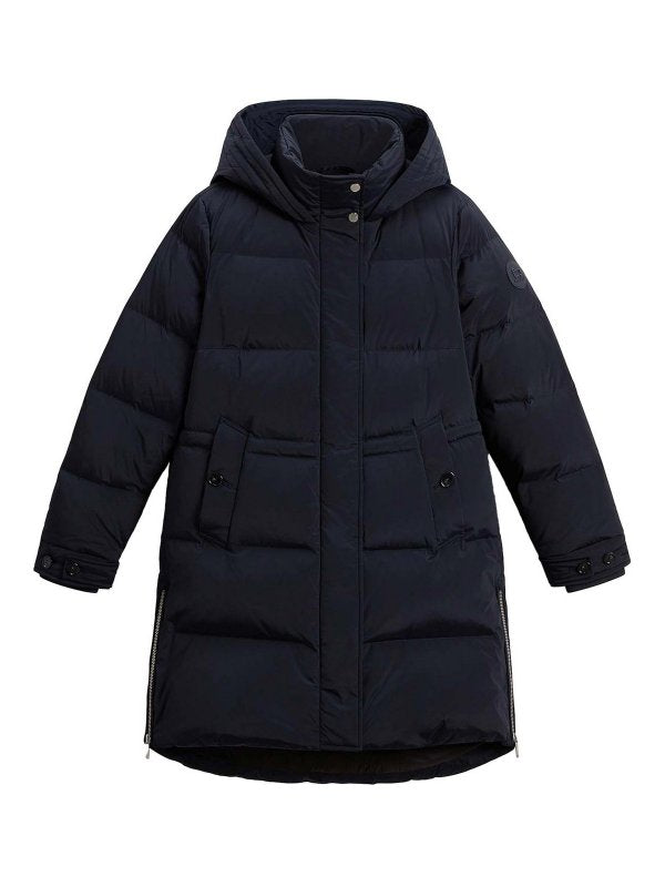 Piumino Donna Blu Navy Trapuntato