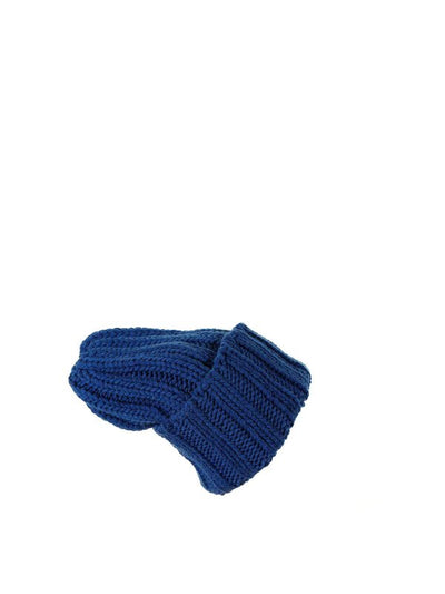 Berretto In Cashmere Blu