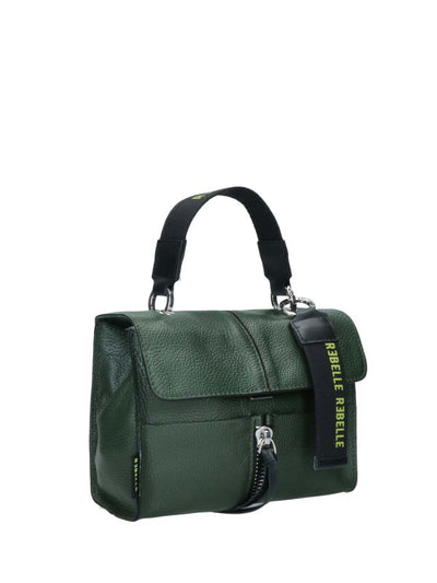 Mini Bag Chloe Satchel Verde In Pelle