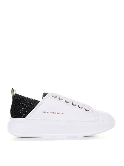 Sneaker Wembley In Pelle E Strass