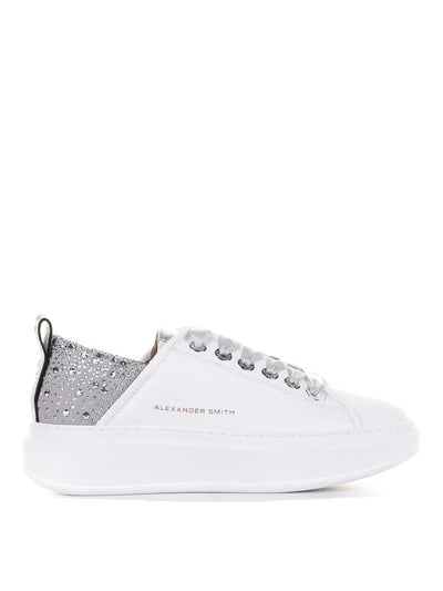 Sneaker Wembley In Pelle E Strass