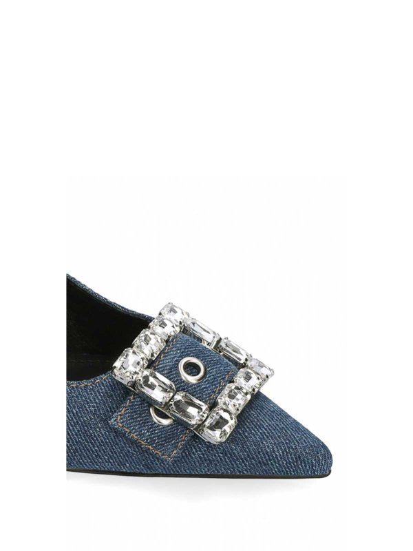 Bibi Lou Chanel Slingback Denim