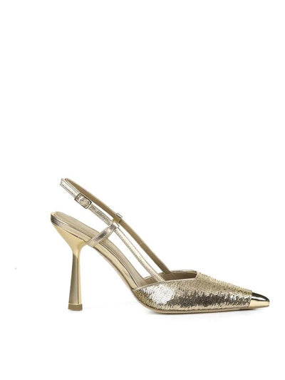 Slingback Chanel Oro