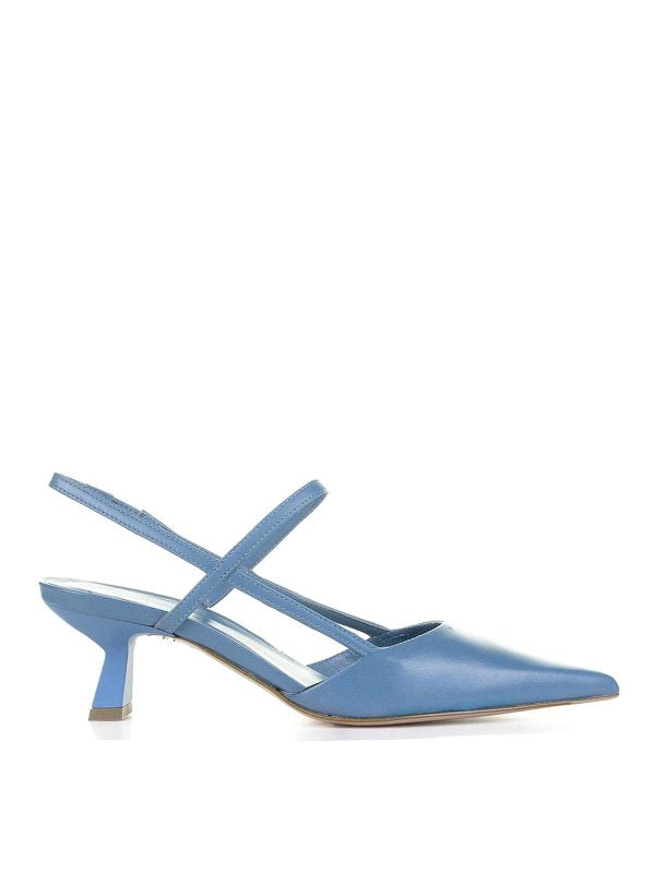 Chanel Slingback In Nappa Azzurro