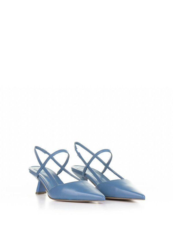 Chanel Slingback In Nappa Azzurro