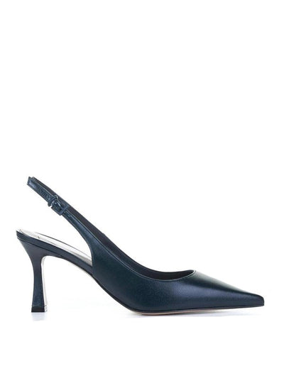 Slingback Chanel In Nappa Blu Navy