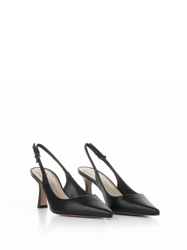 Slingback Chanel In Nappa Nero