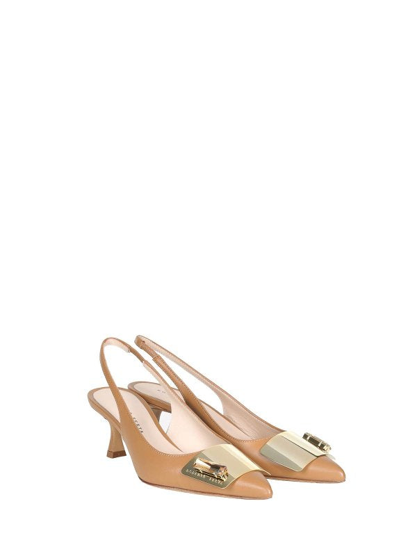 Chanel Slingback In Softy Camel