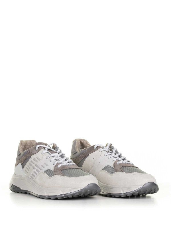 Sneaker Hyperlight Beige In Camoscio