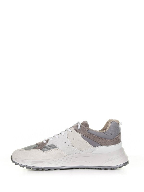 Sneaker Hyperlight Beige In Camoscio