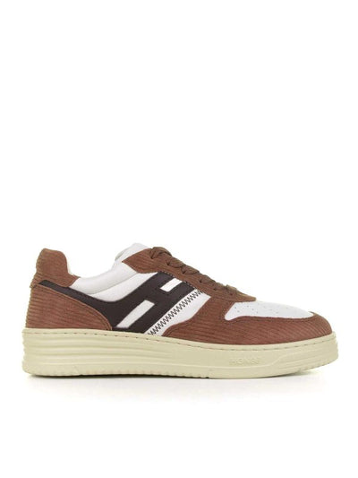 Sneakers H630 Marrone In Pelle