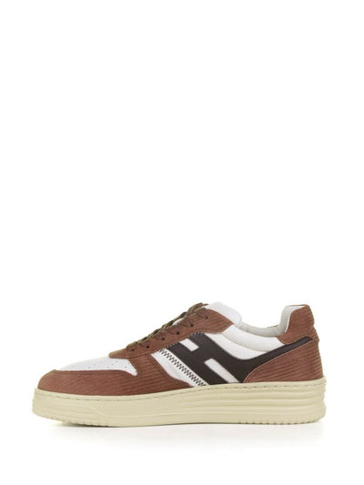 Sneakers H630 Marrone In Pelle