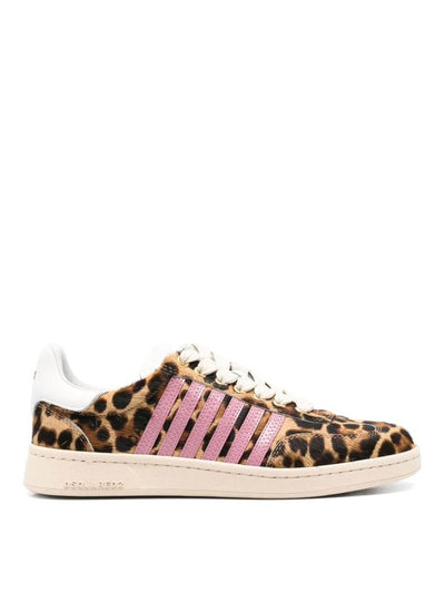 Sneakers Con Stampa Leopardata