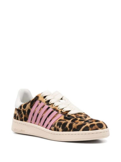 Sneakers Con Stampa Leopardata