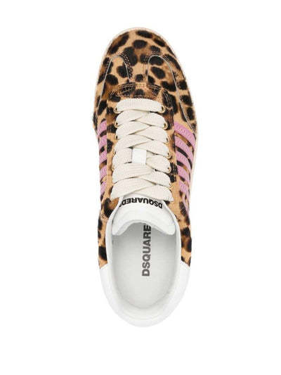 Sneakers Con Stampa Leopardata