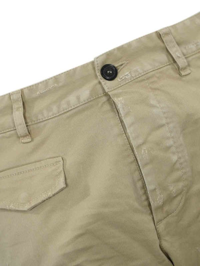 Pantaloni Chino Con Strappi