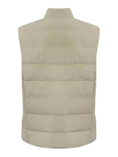 Gilet In Pelle Scamosciata