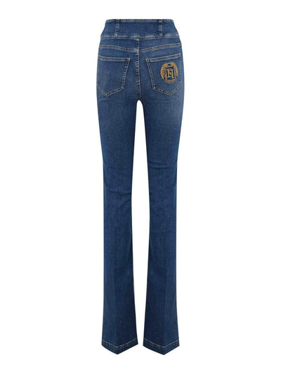 Jeans Svasati In Cotone Stretch