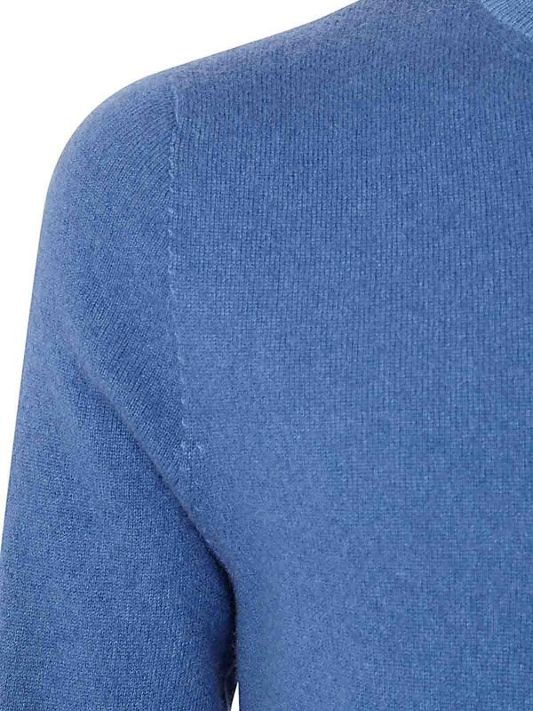 Girocollo In Feltro Di Cashmere