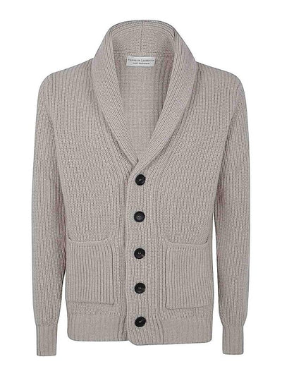 Cardigan Con Tasca A Maniche Lunghe