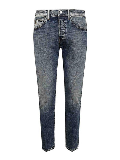 Pantalone Rock 5 Tasche Skinny Uomo