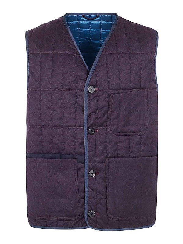 Gilet Trapuntato Da Uomo