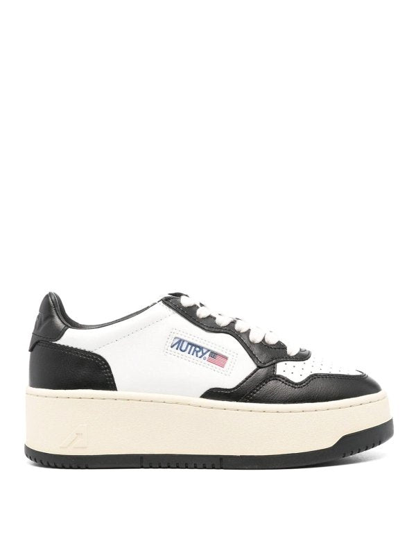 Sneakers Basse Con Plateau