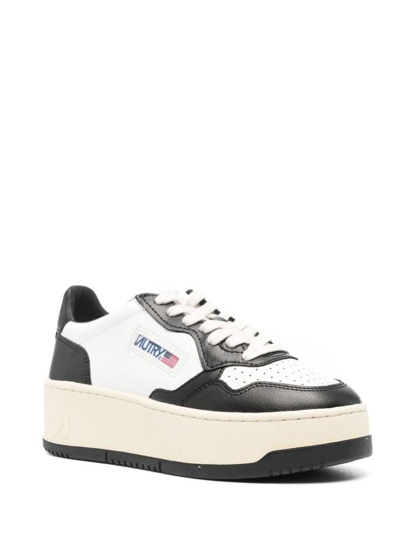 Sneakers Basse Con Plateau