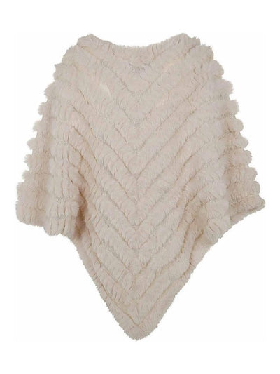 Poncho Fake Fur