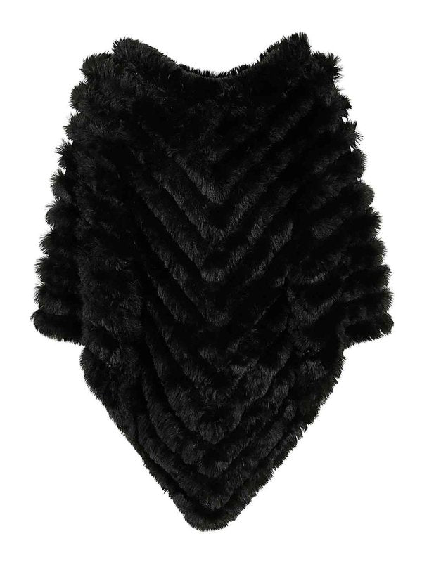 Poncho Fake Fur