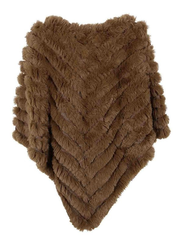 Poncho Fake Fur