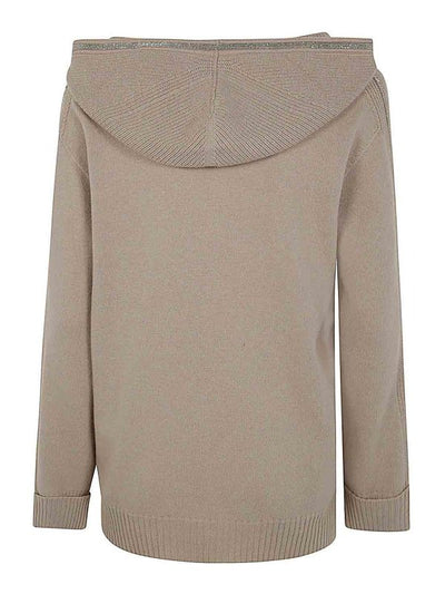 Felpa Con Cappuccio Active In Cashmere