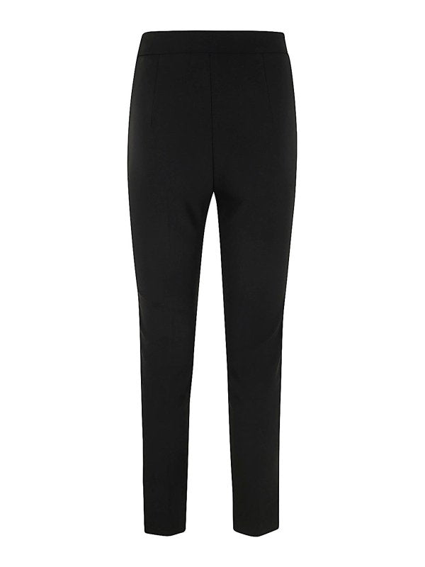 Pantaloni Slim Con Cintura