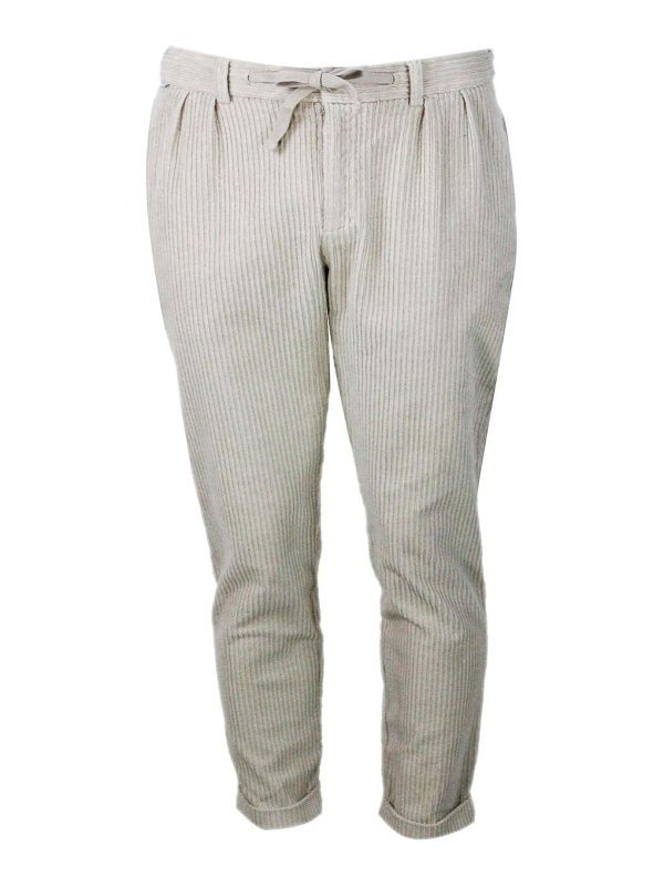 Pantaloncini In Cotone Elasticizzato