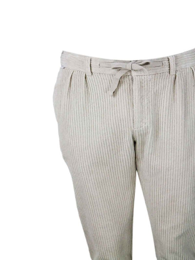 Pantaloncini In Cotone Elasticizzato